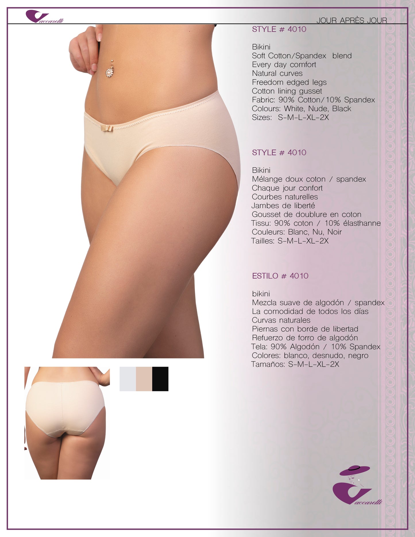 Vaccarelli Style # 4010 Bikini